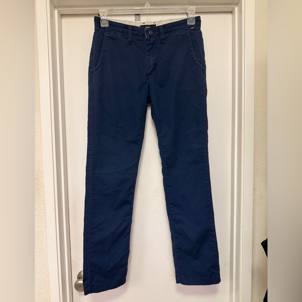 Vans chinos pants - size 30 - blue